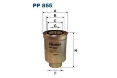 Фильтр топливный для MAZDA CX-5 (KE, GH) 2.2 D 2012-, код двигателя SHY1, V см3 2191, КВт110, Л.с.150, Дизель, Filtron PP855
